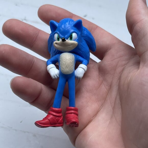 Sonic the Hedgehog 2 AMC Promo Movie Theater Topper Figure - Picture 5 of 11